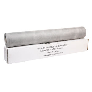 Tejido Tela Mosquitera Aluminio Rollo 1mtsx30mts No Se Oxida