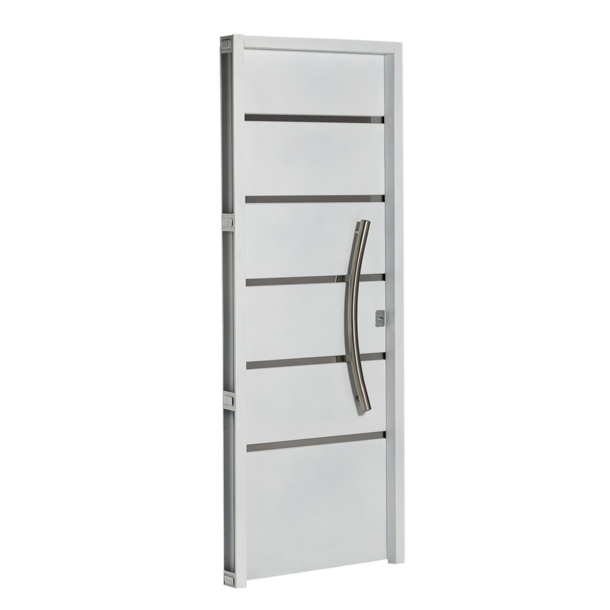 Puerta BLANCA 12510 IZQUIERDA Ciega INYECTADA 70 x 200 Barral CURVO 75