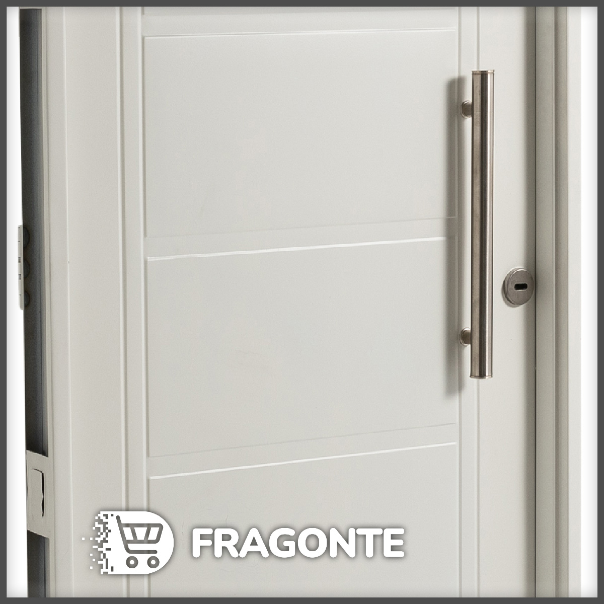 Puerta BLANCA 1310 IZQUIERDA Inyectada 80 x 200 Barral 40 Cm - Imagen 3