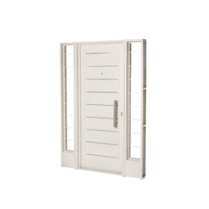 Puerta c/2 Portada Ciega Bla 10310 IZQ Barral 40 B- blanca- abre adentro hacia izquierda