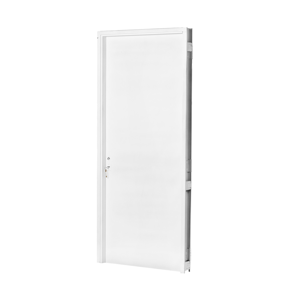 Puerta BLANCA 9010 DERECHA CHAPA 18 70 X 2 Ciega SIN HERRAJES