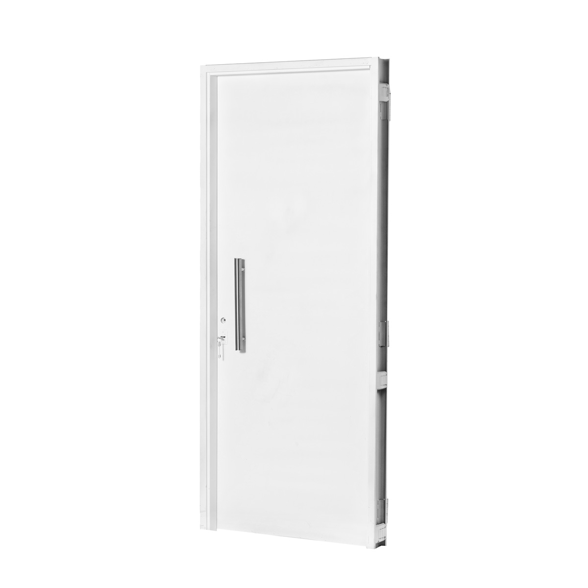 Puerta BLANCA 9310 DERECHA CHAPA 18 70 X 2 Ciega Barral de 40 cm