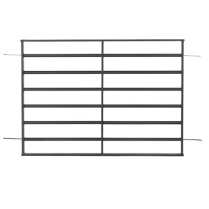 Reja GRIS Pesada 150x110 Horizontal - Reja Horizontal De Seguridad Para Ventanas 150 X 110