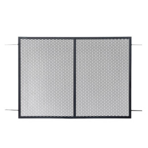 Reja GRIS Pesada 150x110 Malla - Reja De Seguridad Para Ventanas 150 X 110 Metal Desplegado