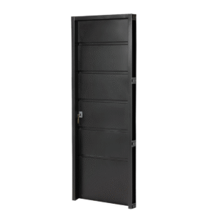 Puerta NEGRA 11010 DERECHA  Ciega INYECTADA 70x200
