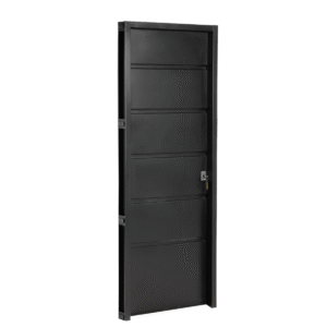 Puerta NEGRA 11010 IZQUIERDA  Ciega INYECTADA 70x200