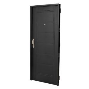 Puerta NEGRA 1110 DERECHA Inyectada Con Manijon De Aluminio