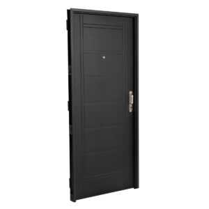 Puerta NEGRA 1110 IZQUIERDA Inyectada Con Manijon De Aluminio