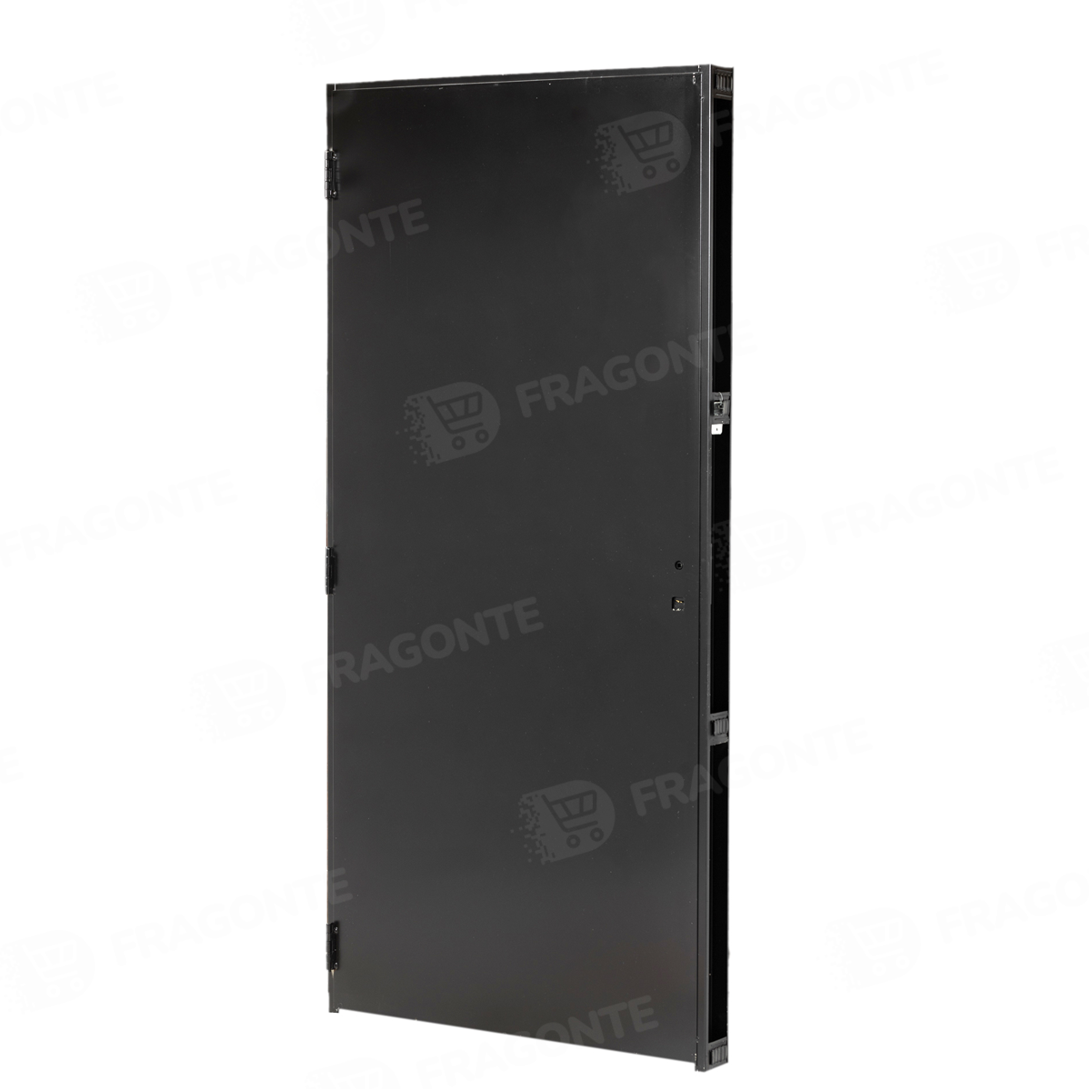 Puerta NEGRA 12510 DERECHA Ciega INYECTADA 70x200 Barr CURVO 75 - Imagen 2